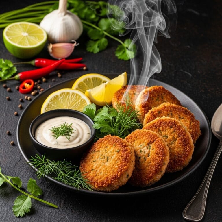 Crispy Air Fryer Salmon Patties