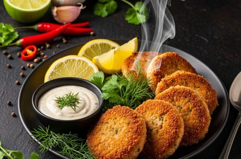 Crispy Air Fryer Salmon Patties – Healthy, Easy & So Golden!