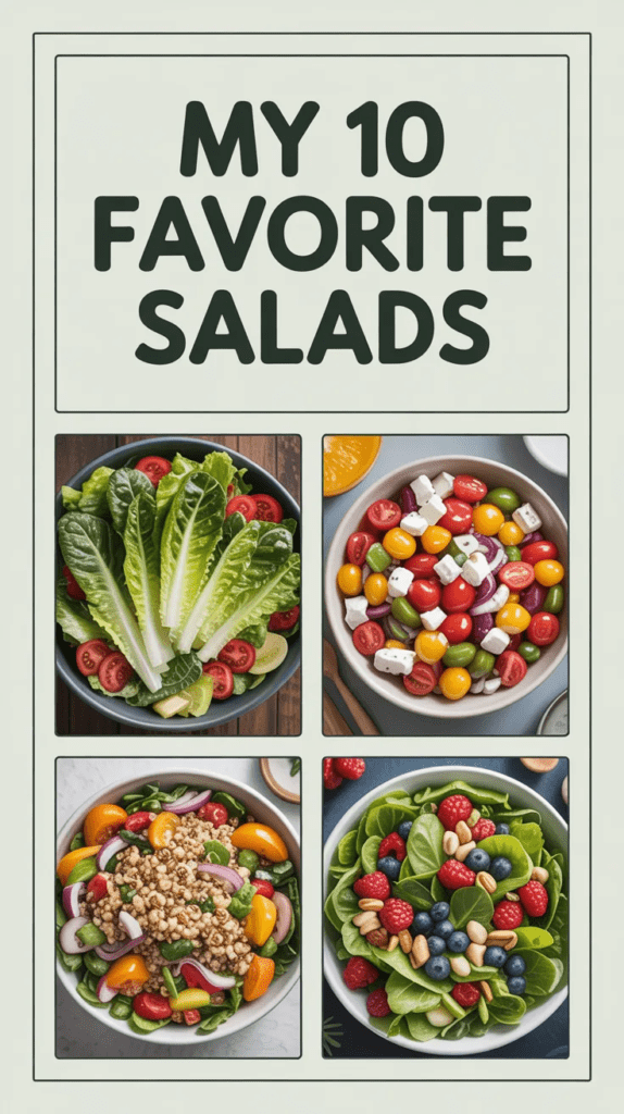 My 10 Favorite Salads My 10 Favorite Salads