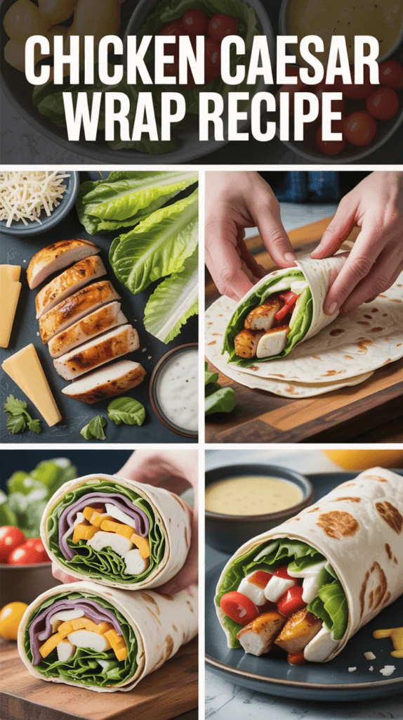 Chicken Caesar Wrap Recipe