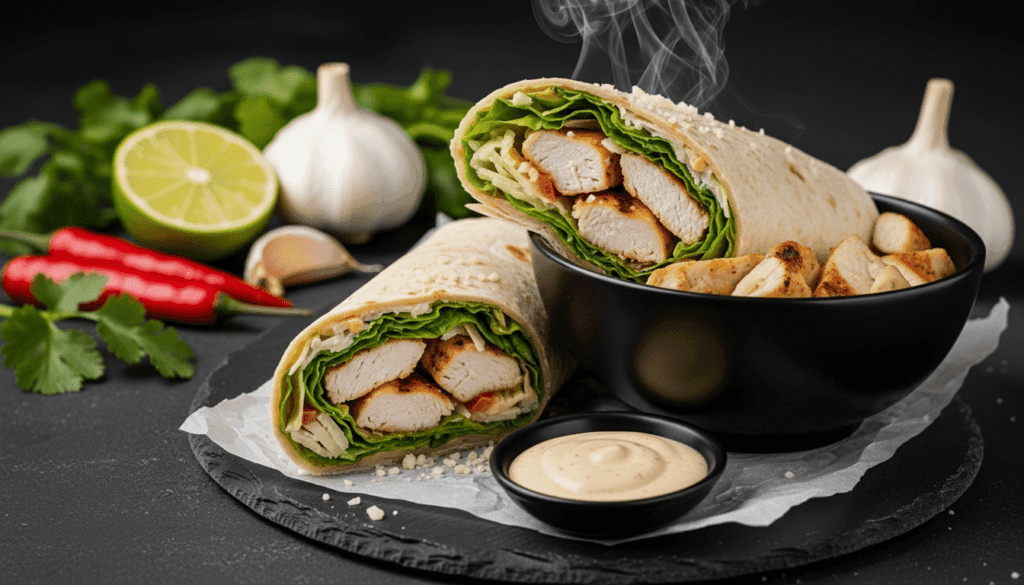 Chicken Caesar Wrap Recipe