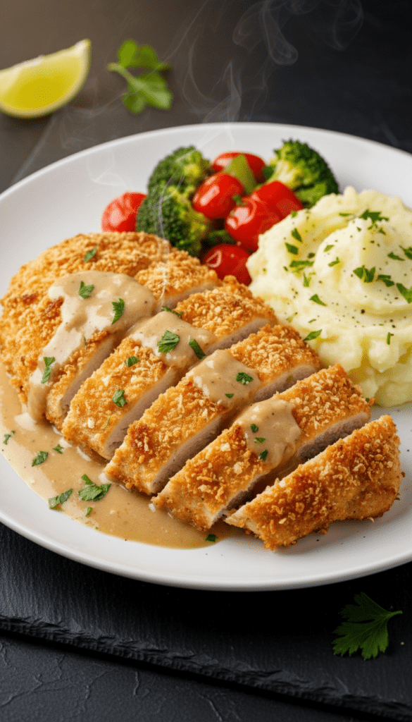 Crispy Parmesan Chicken Crispy Parmesan Chicken