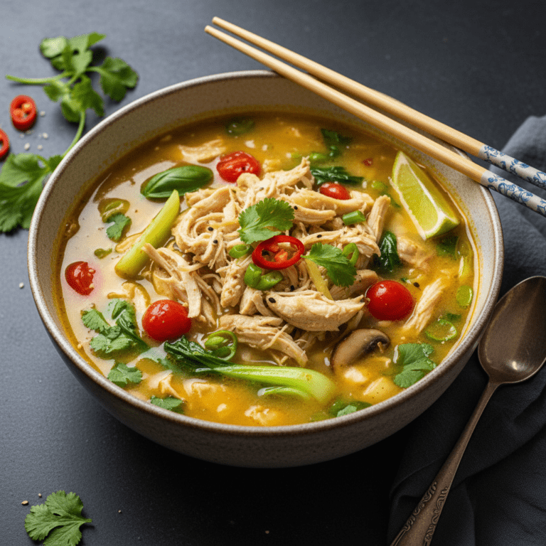 Thai Ginger Chicken Soup