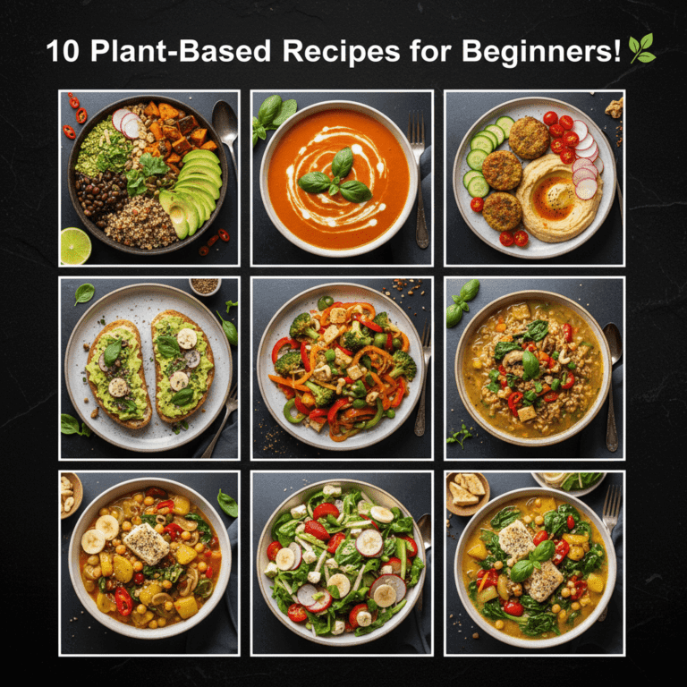 Plant-Based Recipes for Beginners