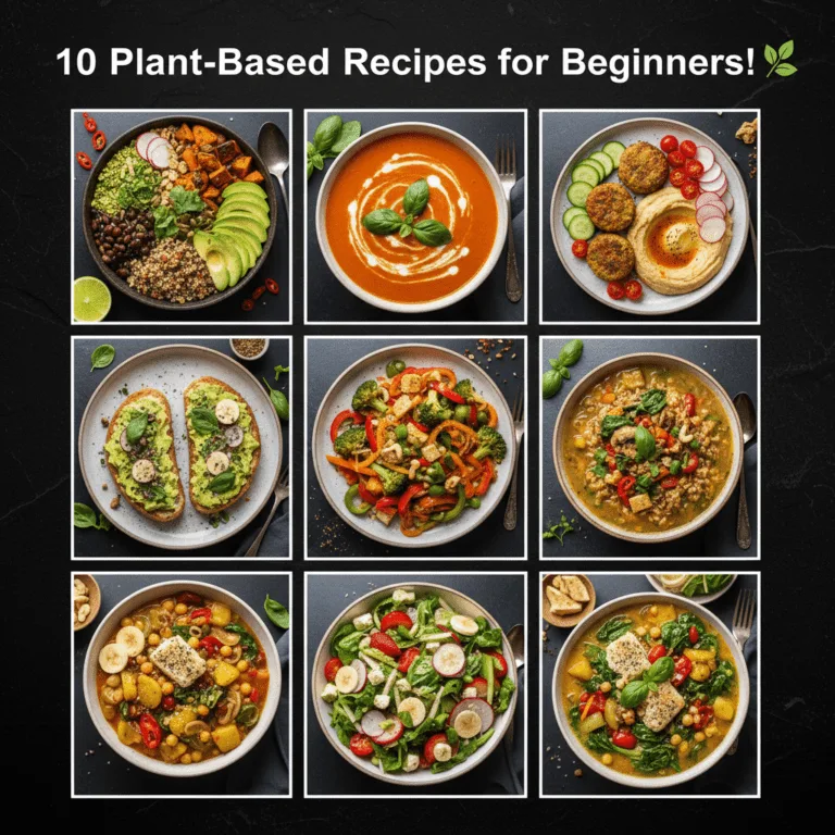 Plant-Based Recipes for Beginners