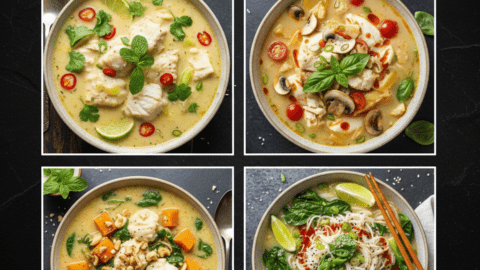Coconut Lime Fish Soup