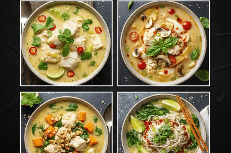 Coconut Lime Fish Soup (Creamy, Fresh & Flavorful)