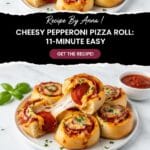 Cheesy Pepperoni Pizza Roll