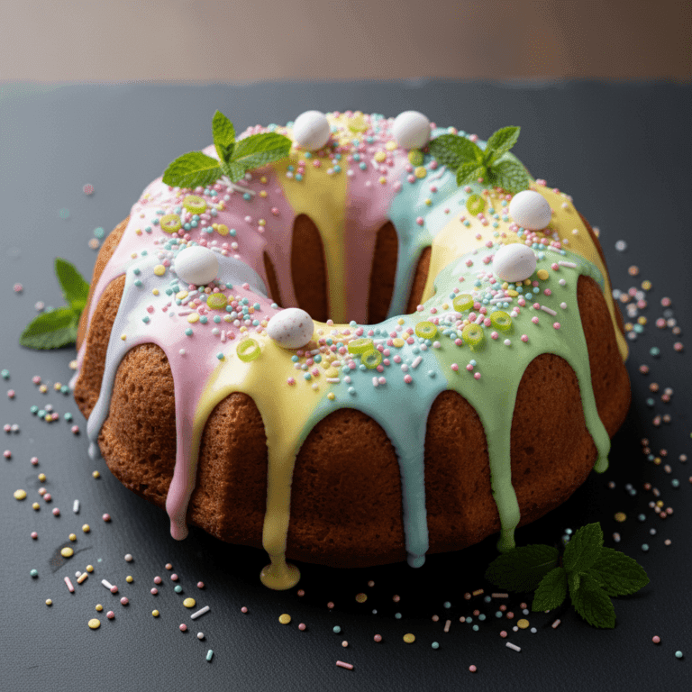 Easy Easter Bundt Cake