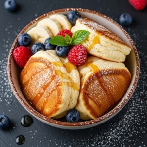 Fluffy Baked Protein Pancake