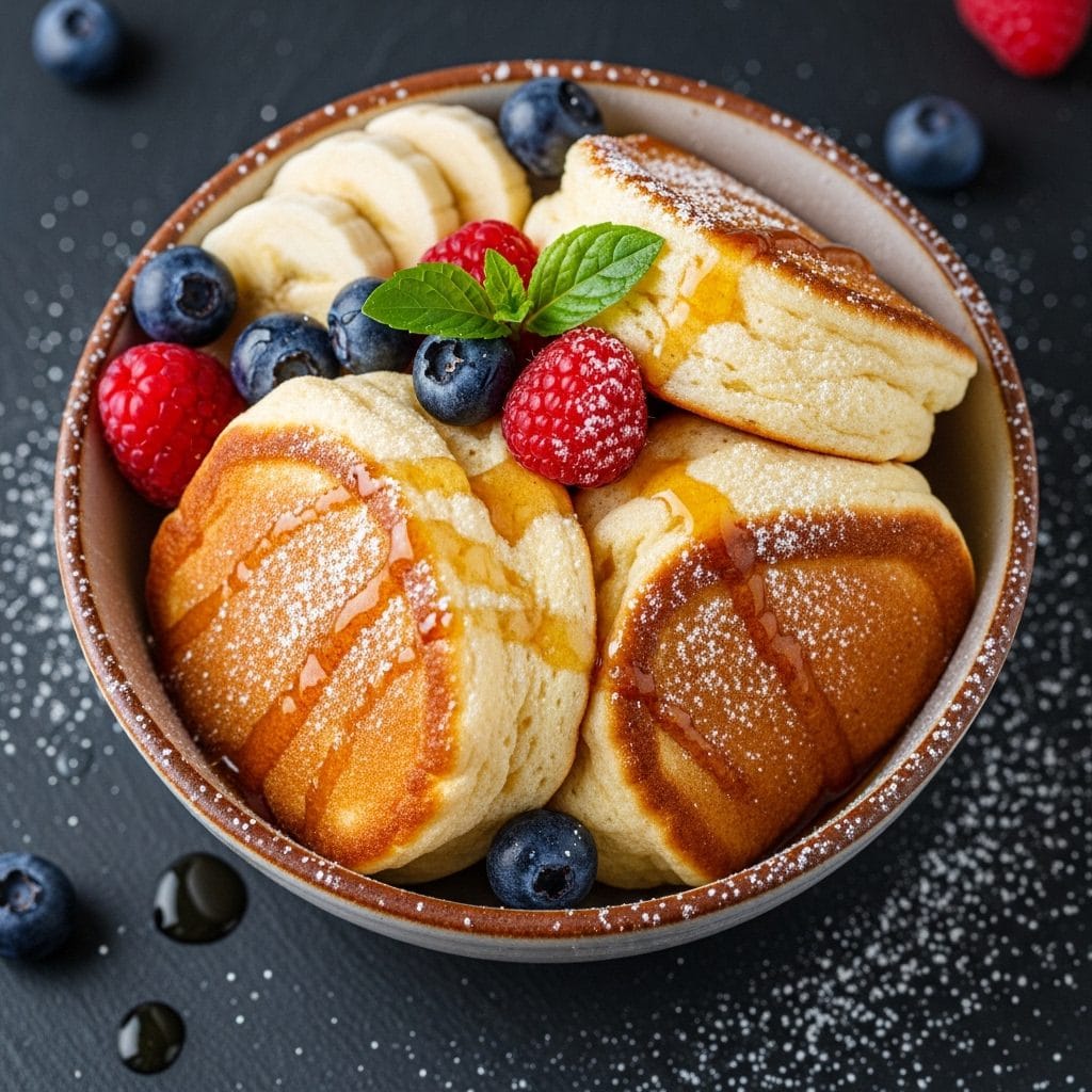 Fluffy Baked Protein Pancake