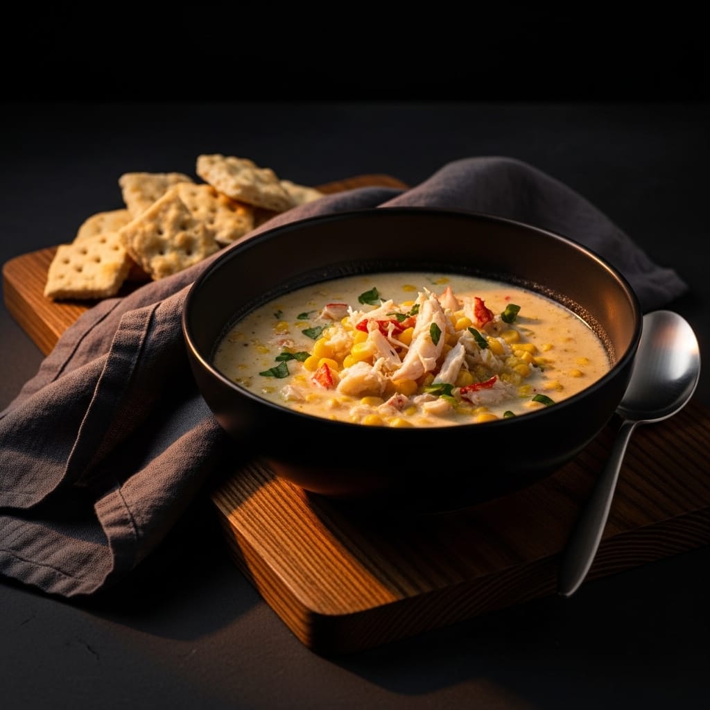 Crab & Corn Chowder Recipe