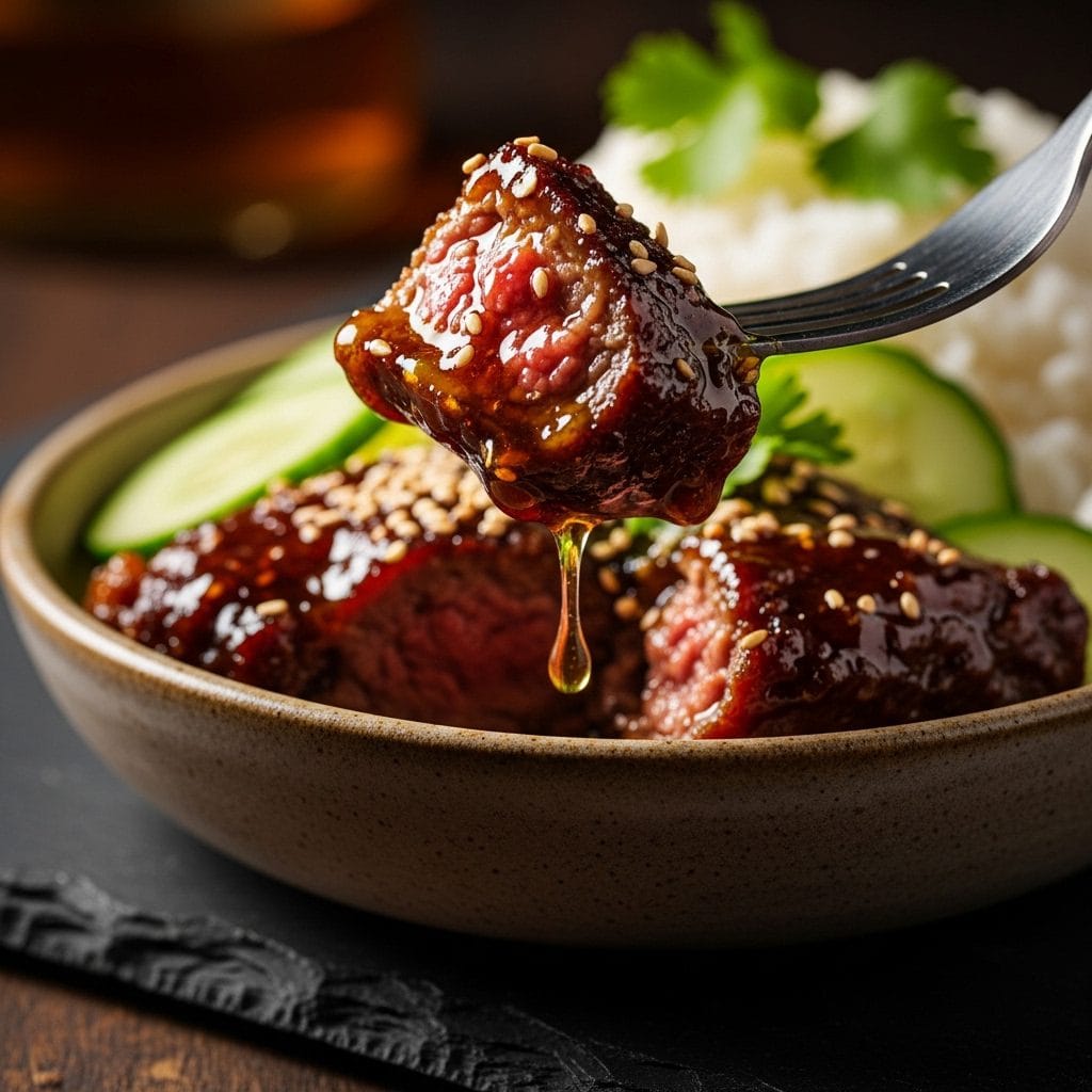 Hot Honey Smashed Beef Bowls