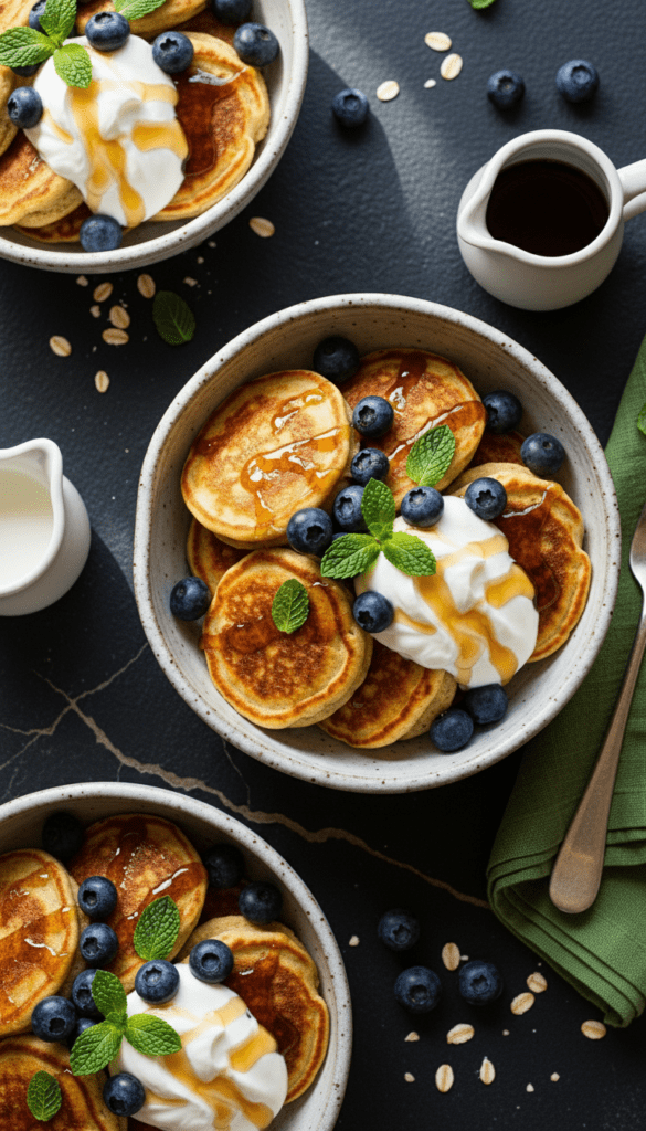 Protein Pancake Bowls Protein Pancake Bowls