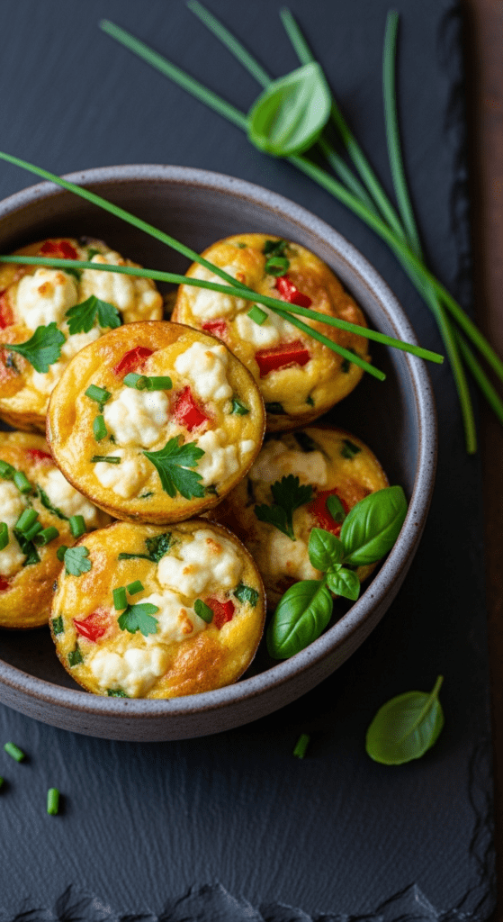 High-Protein Cottage Cheese Egg Bites High-Protein Cottage Cheese Egg Bites