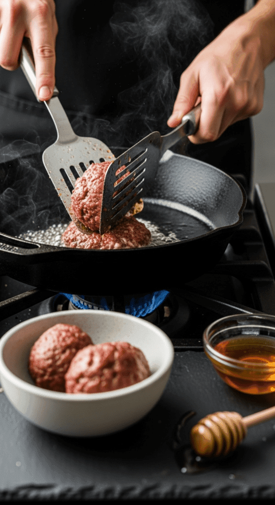 Hot Honey Smashed Beef Bowls Hot Honey Smashed Beef Bowls