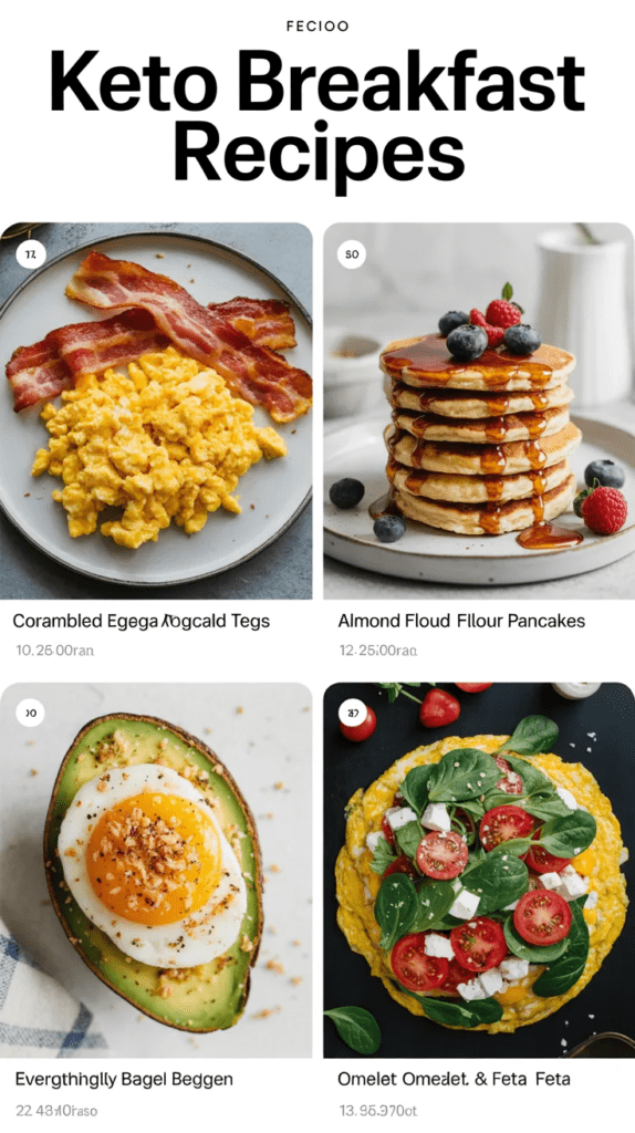 Keto Breakfast Recipes