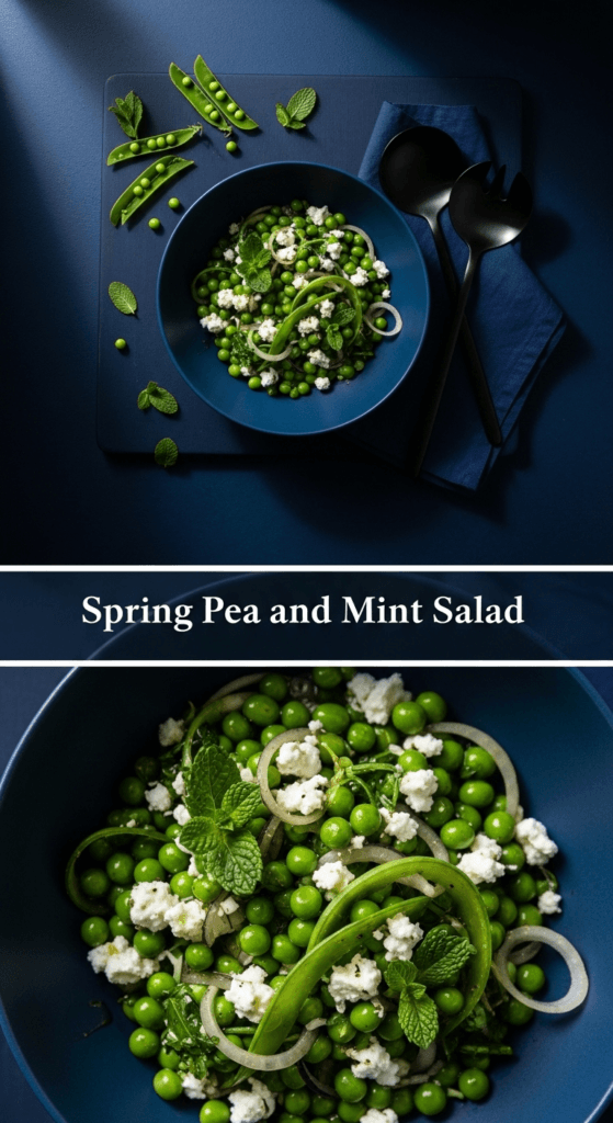 Spring Pea and Mint Salad