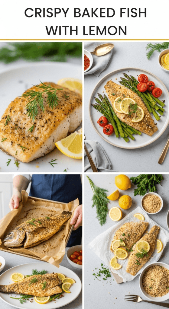 Crispy Baked Fish Crispy Baked Fish