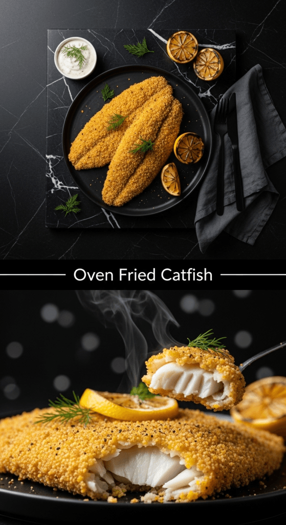 Oven Fried Catfish Oven Fried Catfish
