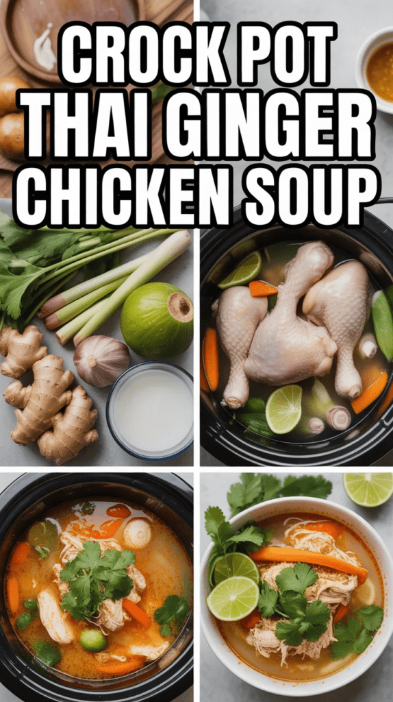 Thai Ginger Chicken Soup