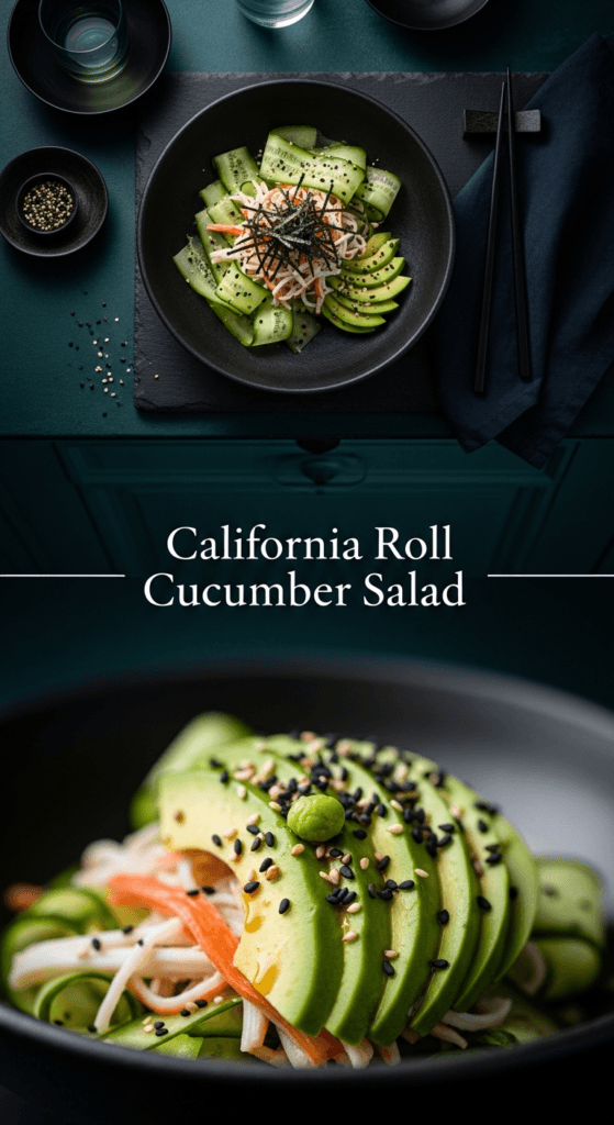 California Roll Cucumber Salad California Roll Cucumber Salad
