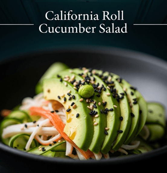 California Roll Cucumber Salad