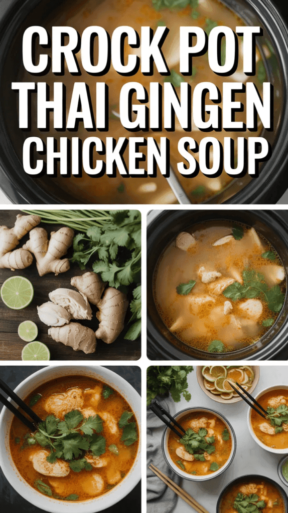 Thai Ginger Chicken Soup