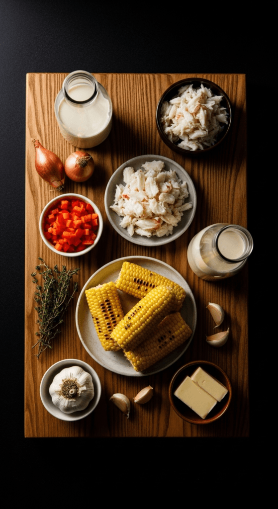 Crab & Corn Chowder Recipe