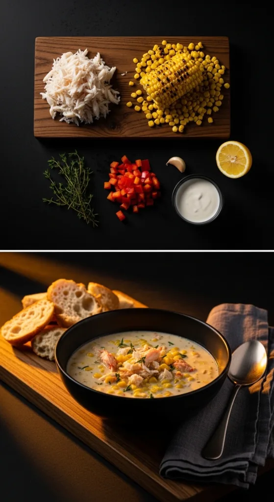 Crab & Corn Chowder Recipe