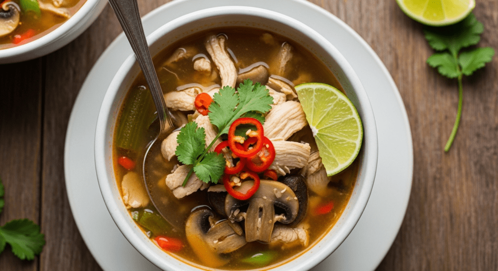 Thai Ginger Chicken Soup