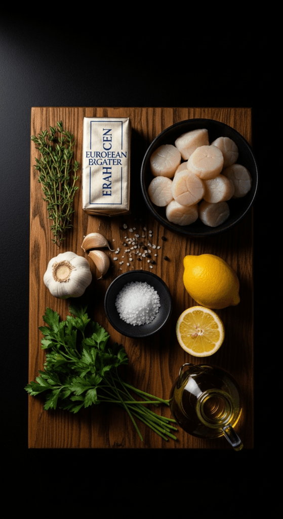 Pan-Seared Scallops Pan-Seared Scallops