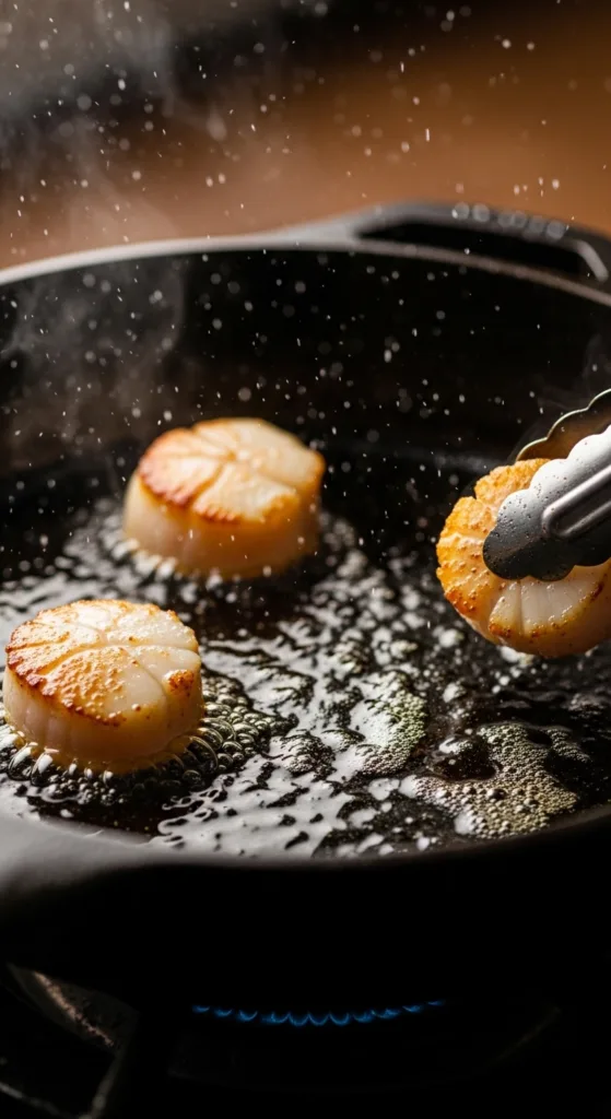 Pan-Seared Scallops Pan-Seared Scallops