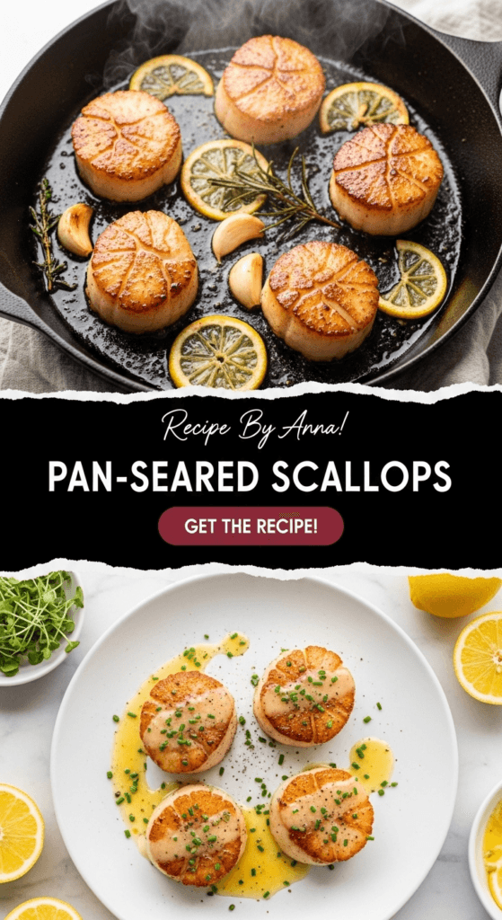 Pan-Seared Scallops Pan-Seared Scallops