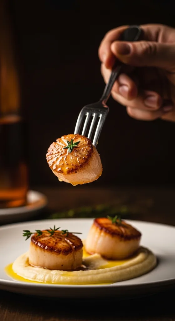 Pan-Seared Scallops Pan-Seared Scallops