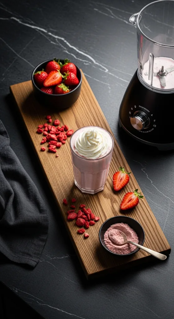 Keto Strawberry Milkshake Recipe Keto Strawberry Milkshake Recipe