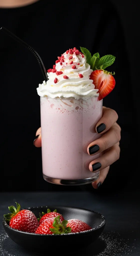 Keto Strawberry Milkshake Recipe Keto Strawberry Milkshake Recipe