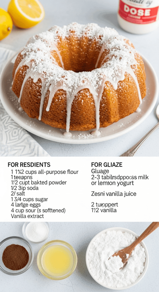 Easy Easter Bundt Cake