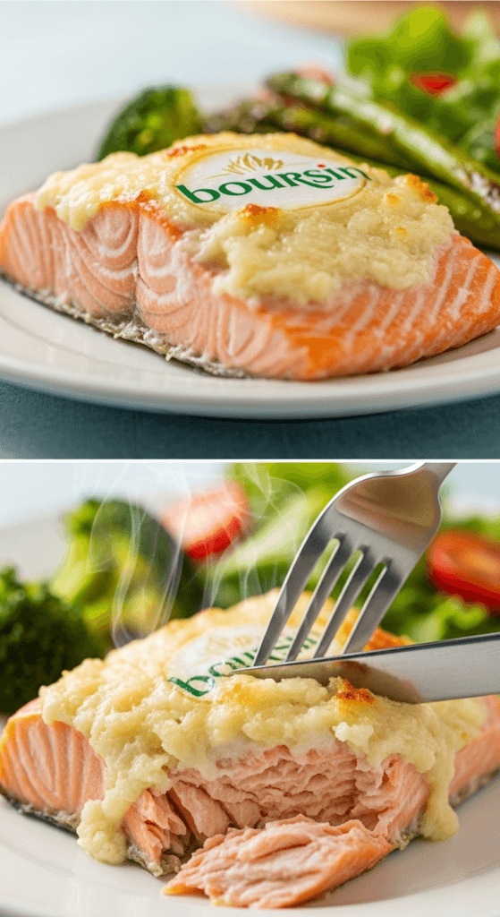 Baked Boursin Salmon Baked Boursin Salmon
