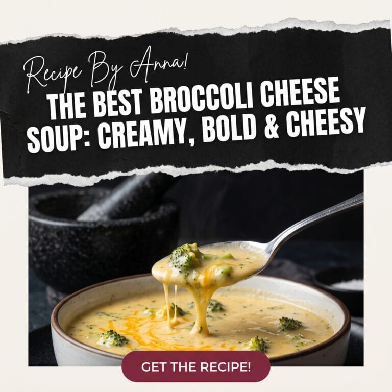 The Best Broccoli Cheese Soup