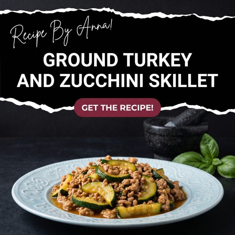 Ground Turkey and Zucchini Skillet