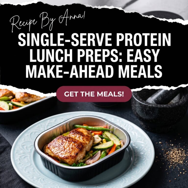 Single-Serve Protein Lunch Preps