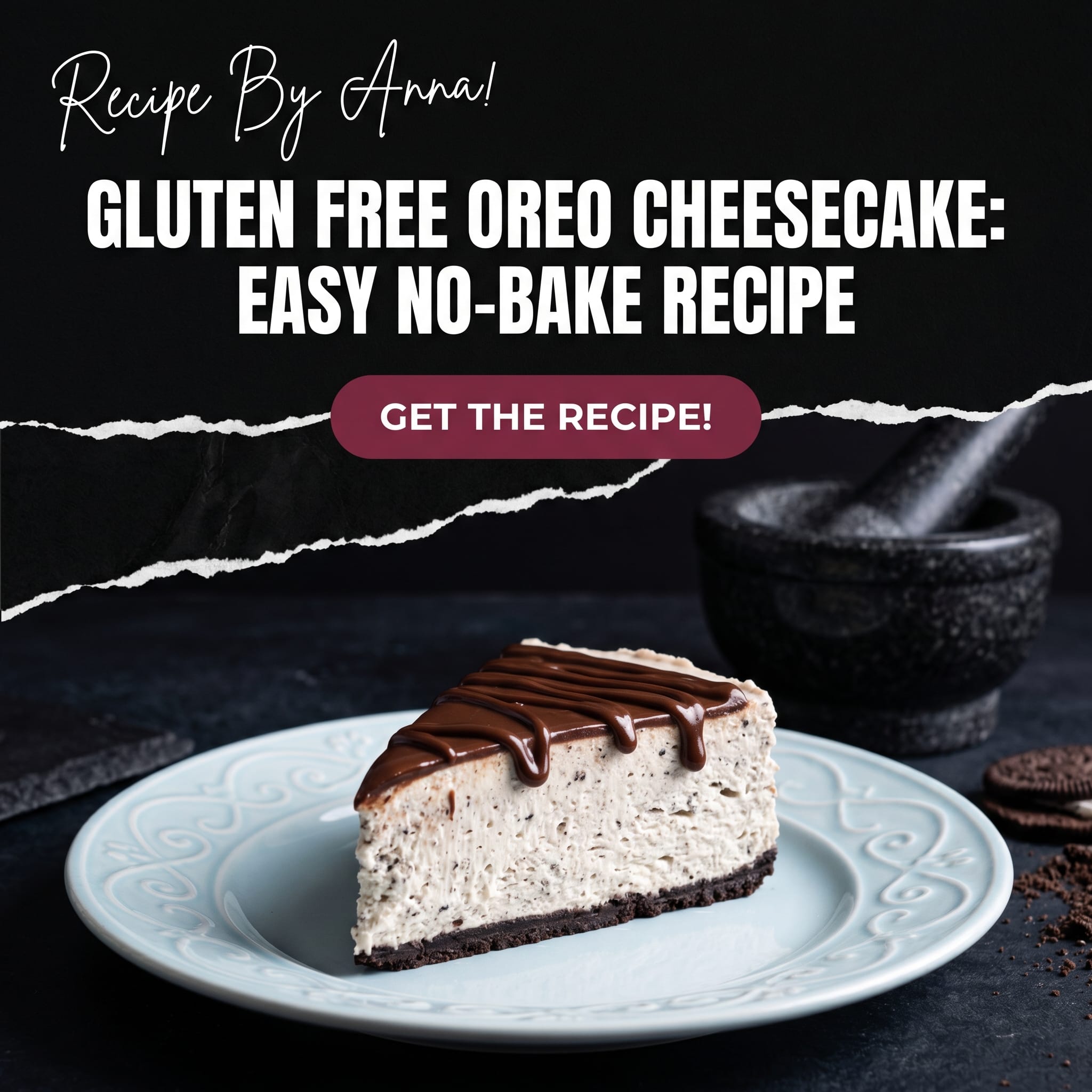 Gluten Free Oreo Cheesecake