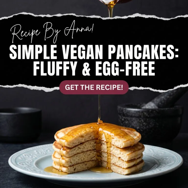 Simple Vegan Pancakes