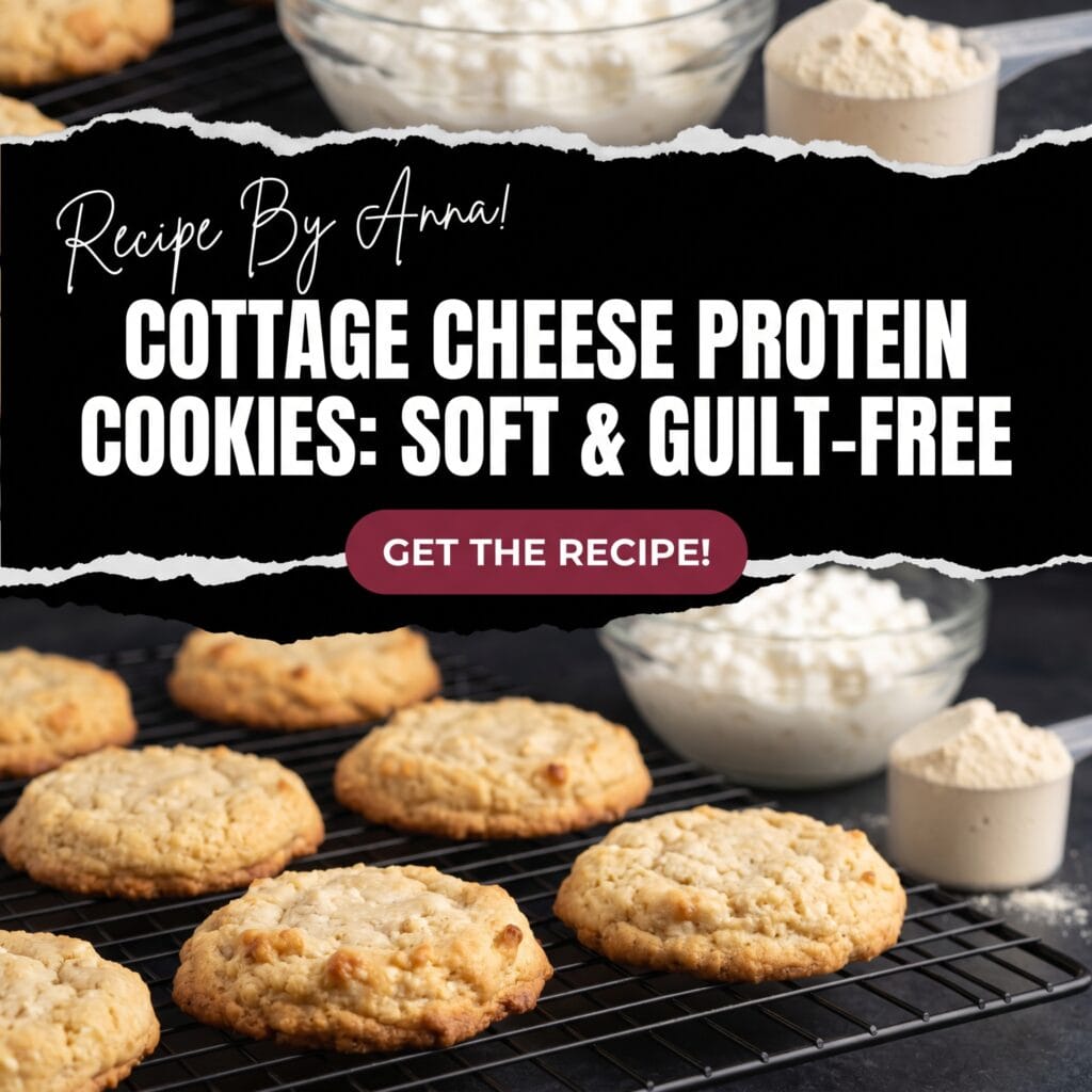 Cottage Cheese Protein Cookies | High-Protein & Low-Sugar