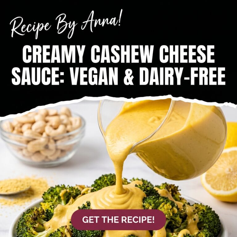 Creamy Cashew Cheese Sauce