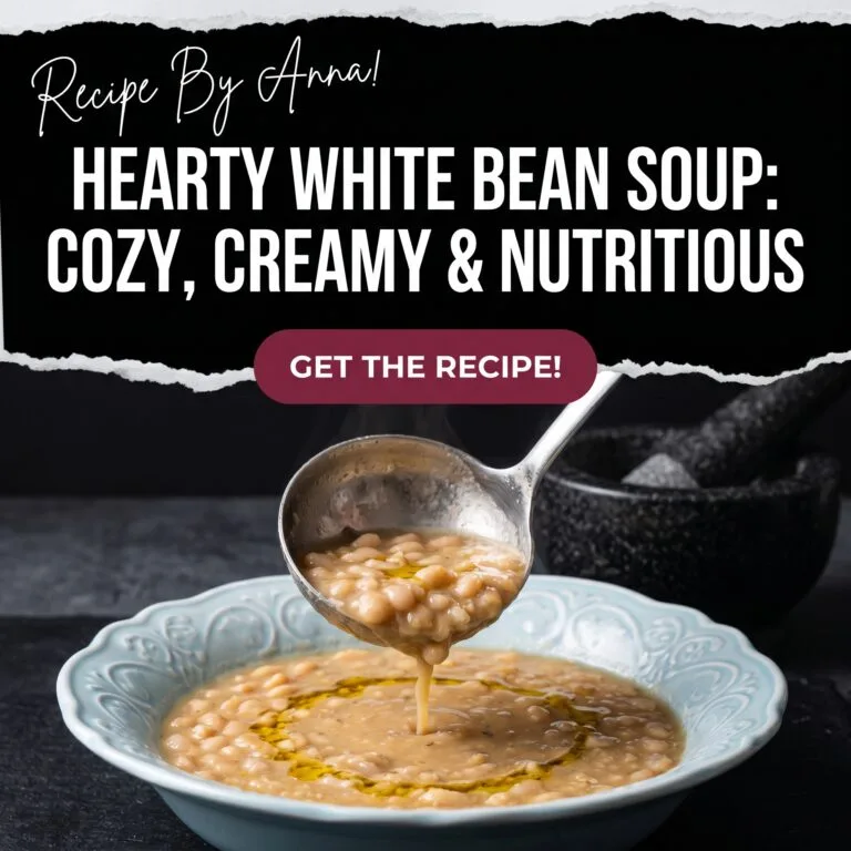Hearty White Bean Soup | Simple & Nutrient-Dense Recipe Hearty White Bean Soup