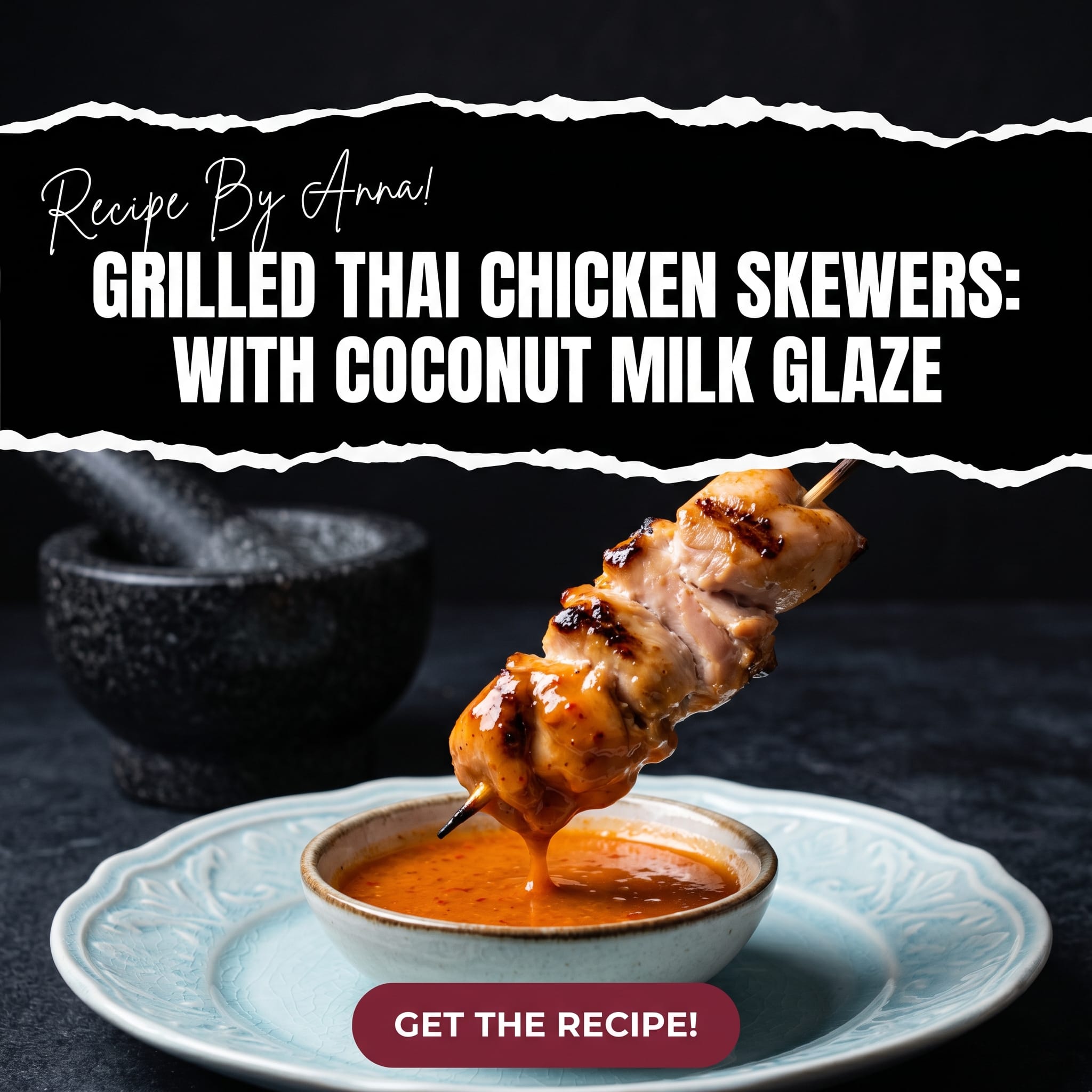 Grilled Thai Chicken Skewers