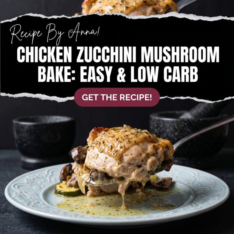 Chicken Zucchini Mushroom