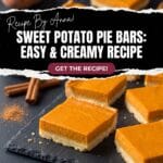 Sweet Potato Pie Bars
